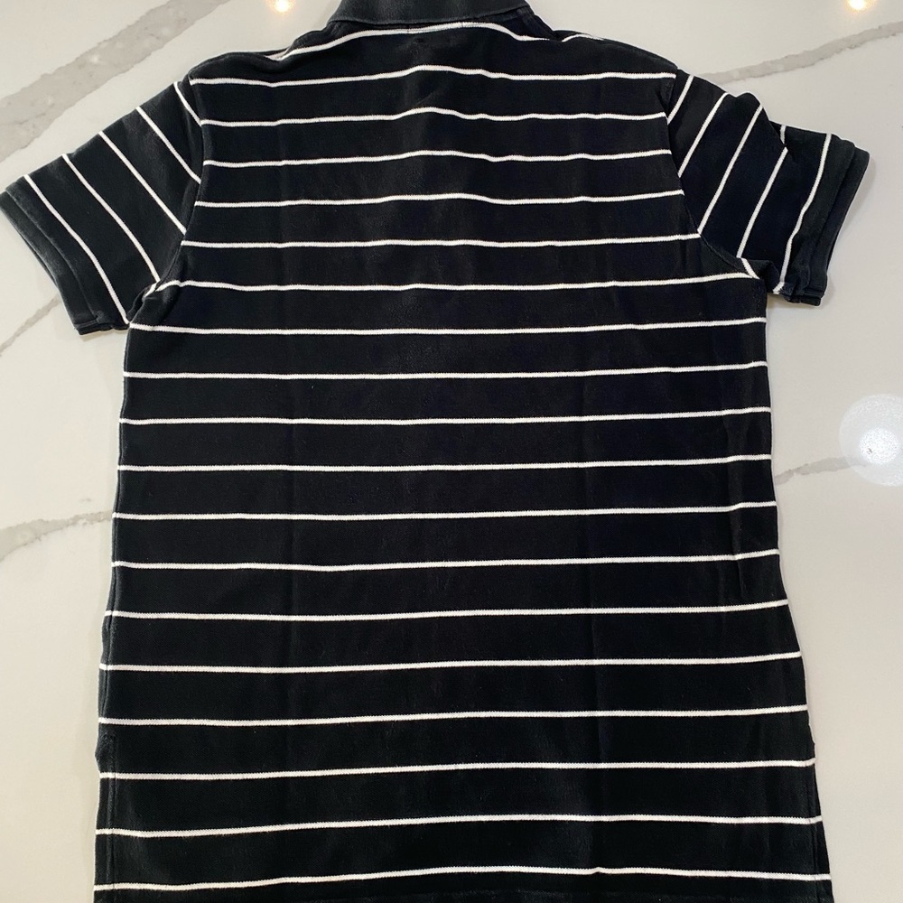 Striped Cotton Polo - Picture 2 of 5
